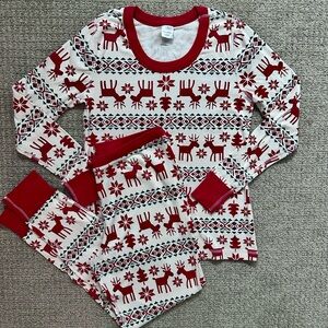 Hanna Andersson women’s long John pajama set, sz L